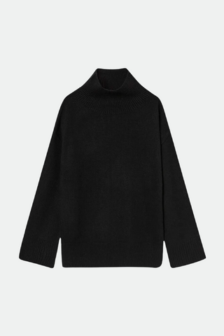 THE CLASSIC TURTLENECK - BLACK